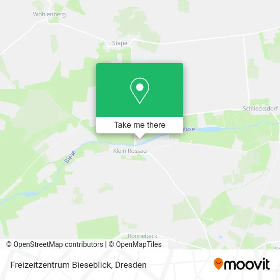 Карта Freizeitzentrum Bieseblick