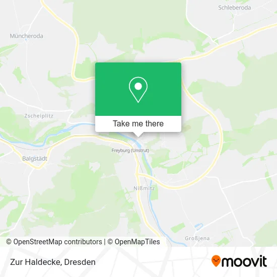 Карта Zur Haldecke