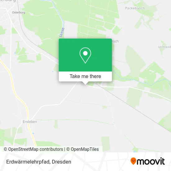 Карта Erdwärmelehrpfad