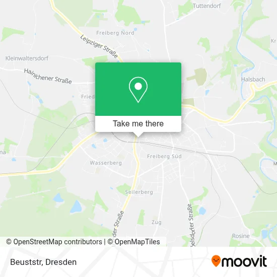 Beuststr map