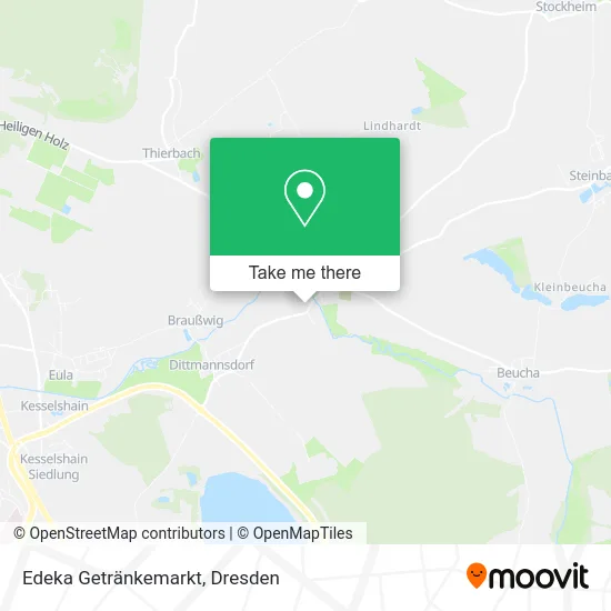 Карта Edeka Getränkemarkt