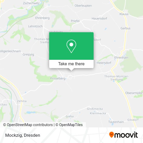 Карта Mockzig