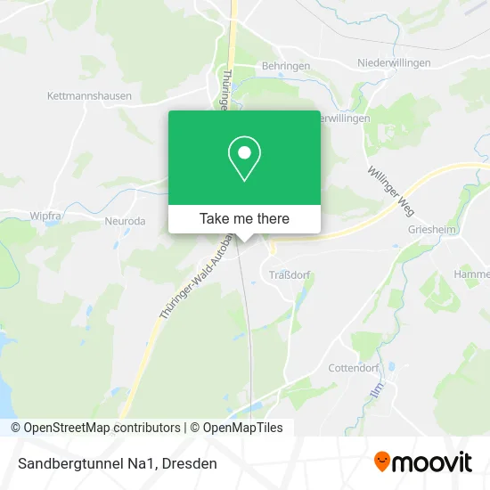 Карта Sandbergtunnel Na1
