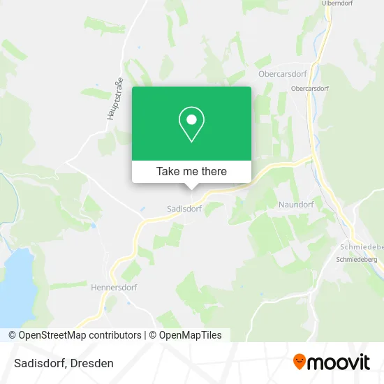 Карта Sadisdorf