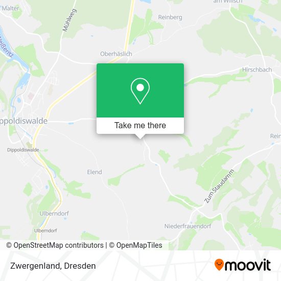 Карта Zwergenland