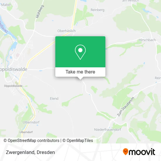 Карта Zwergenland