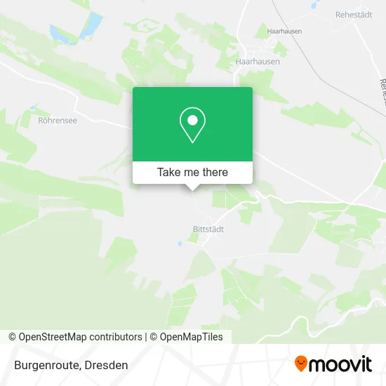 Карта Burgenroute