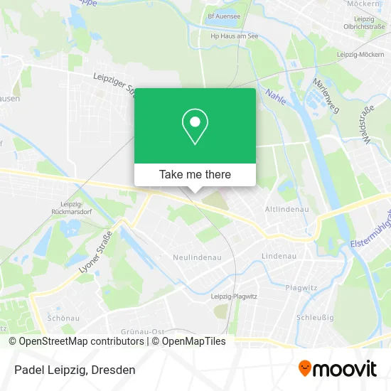 Карта Padel Leipzig