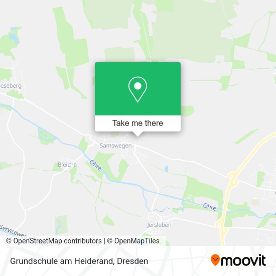Карта Grundschule am Heiderand