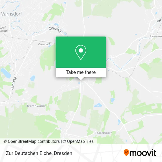 Карта Zur Deutschen Eiche