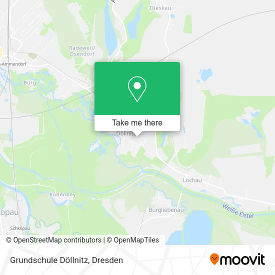 Карта Grundschule Döllnitz