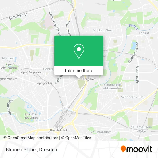 Карта Blumen Blüher