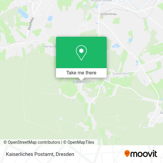 Карта Kaiserliches Postamt