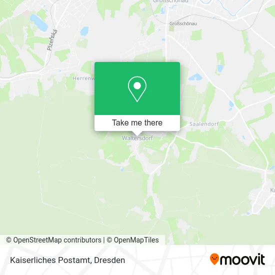 Карта Kaiserliches Postamt