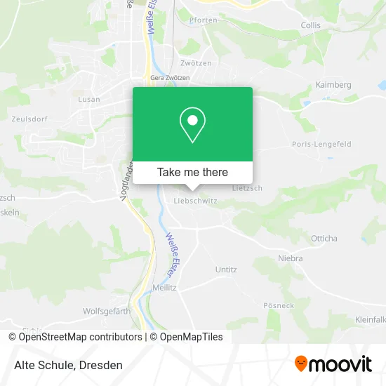 Карта Alte Schule