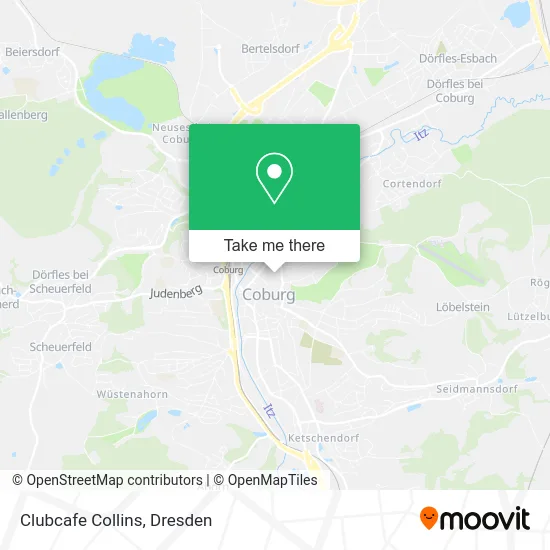 Карта Clubcafe Collins