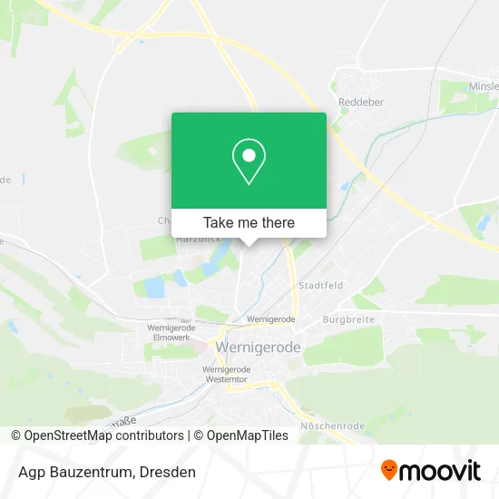 Agp Bauzentrum map