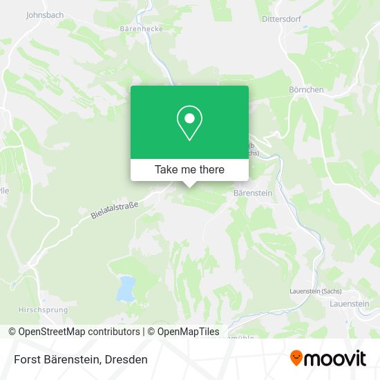 Карта Forst Bärenstein