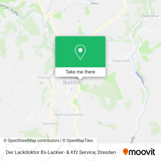 Карта Der Lackdoktor Bs-Lackier- & Kfz Service