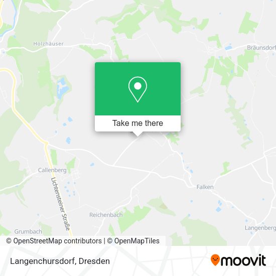 Карта Langenchursdorf