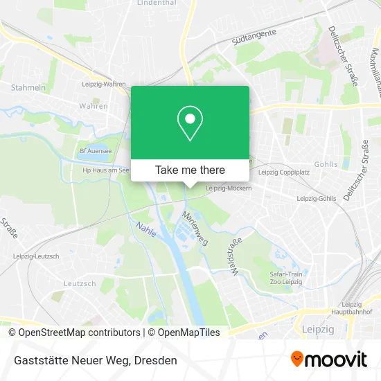 Карта Gaststätte Neuer Weg
