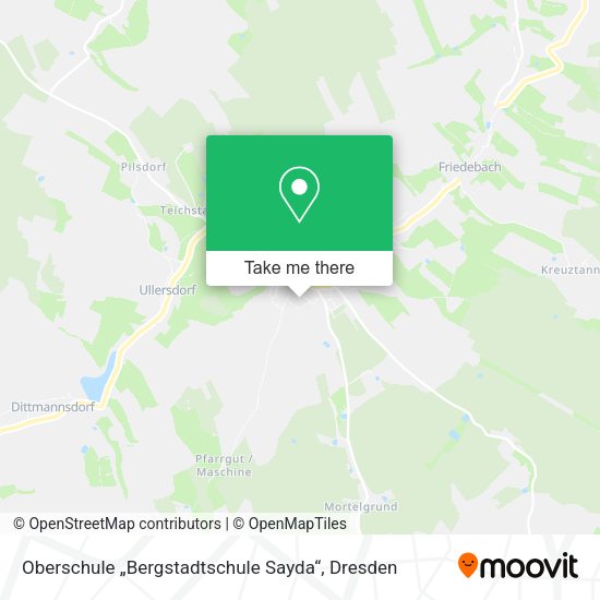 Oberschule „Bergstadtschule Sayda“ map