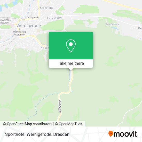 Карта Sporthotel Wernigerode