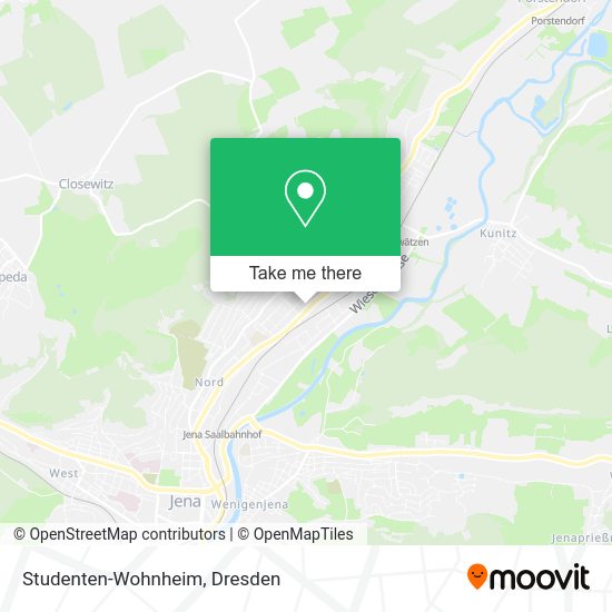 Карта Studenten-Wohnheim
