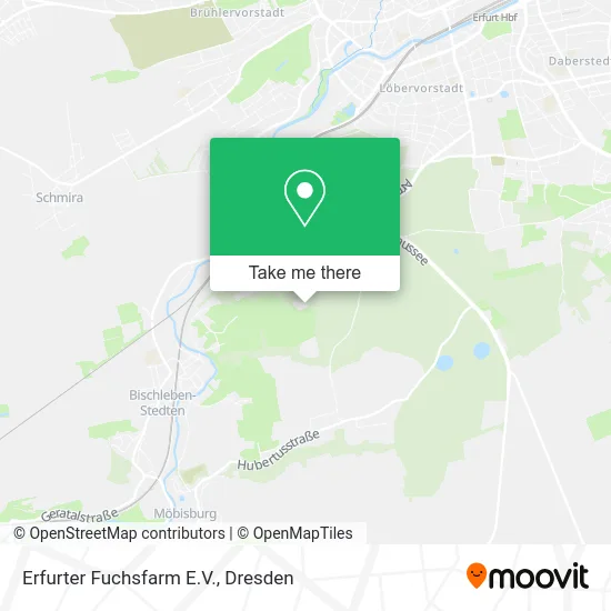 Карта Erfurter Fuchsfarm E.V.