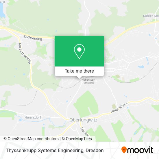 Карта Thyssenkrupp Systems Engineering
