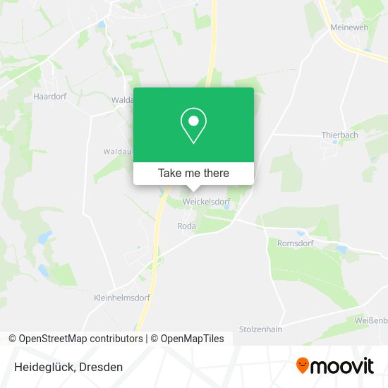 Heideglück map
