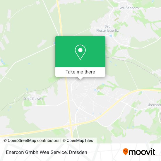 Карта Enercon Gmbh Wea Service