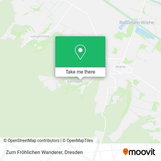 Карта Zum Fröhlichen Wanderer