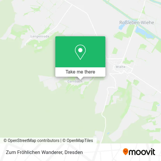 Карта Zum Fröhlichen Wanderer
