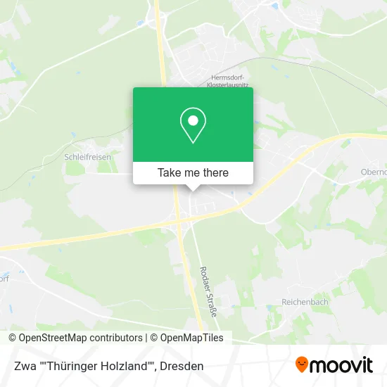 Карта Zwa ""Thüringer Holzland""