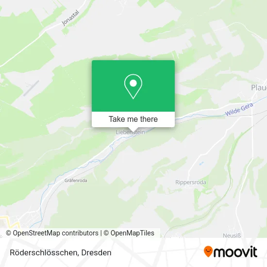 Карта Röderschlösschen