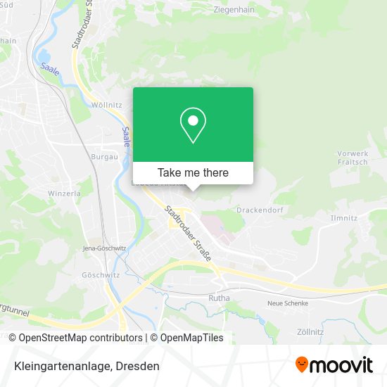 Карта Kleingartenanlage