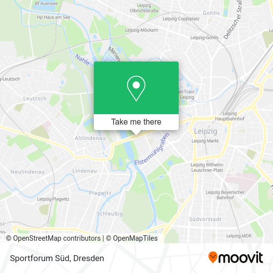 Карта Sportforum Süd