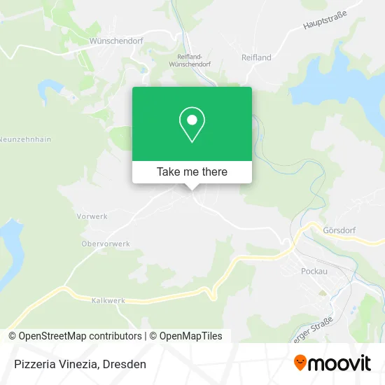 Карта Pizzeria Vinezia