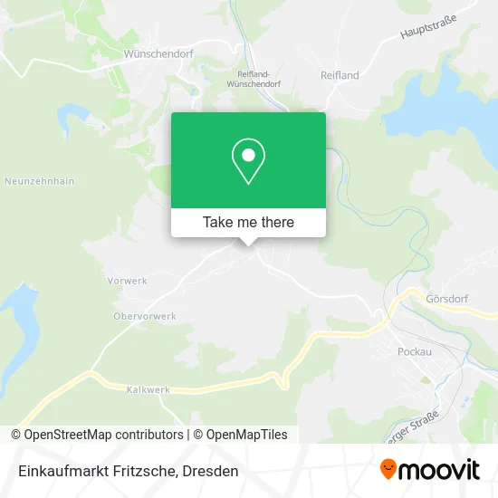 Карта Einkaufmarkt Fritzsche