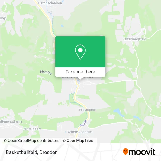 Карта Basketballfeld
