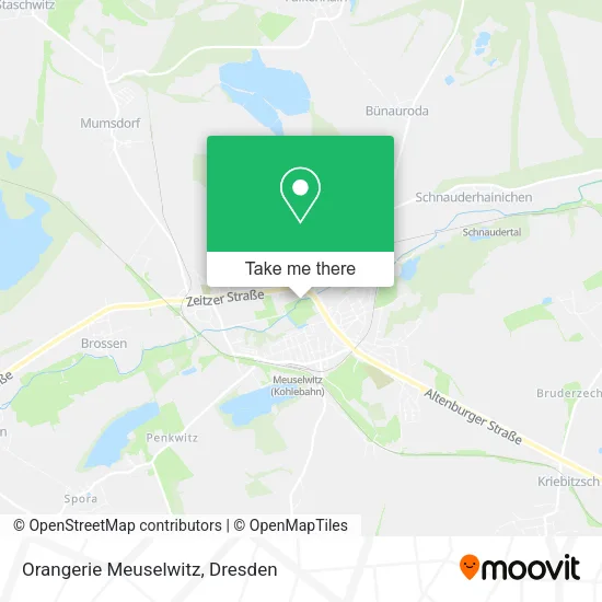 Карта Orangerie Meuselwitz
