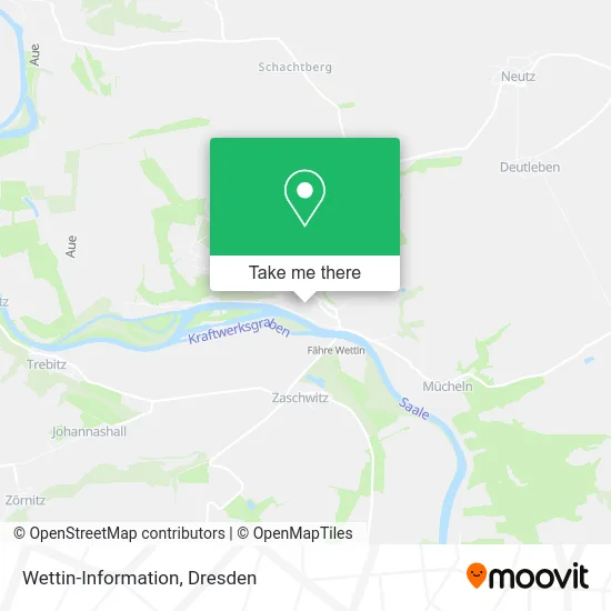 Карта Wettin-Information