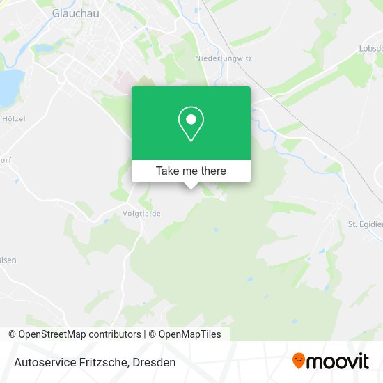 Карта Autoservice Fritzsche