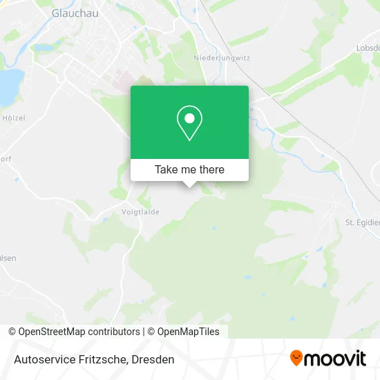 Карта Autoservice Fritzsche