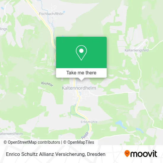 Карта Enrico Schultz Allianz Versicherung