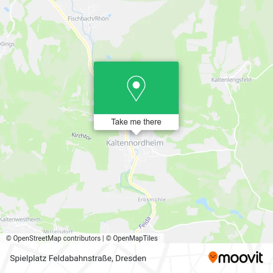 Карта Spielplatz Feldabahnstraße