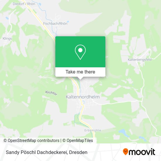 Карта Sandy Pöschl Dachdeckerei