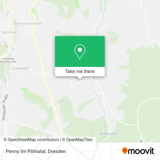 Карта Penny Im Pöhlatal