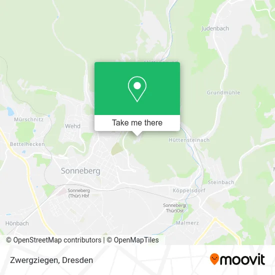 Карта Zwergziegen